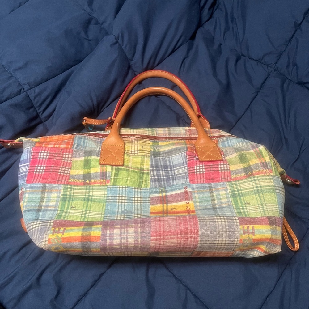 Dooney & Bourke Multicolor Plaid Women's Bag